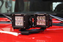 Load image into Gallery viewer, Go Rhino 18-20 Jeep Wrangler JL/JLU/Gladiator JT Light Mount - Two 3in Cubes - GTR Auto