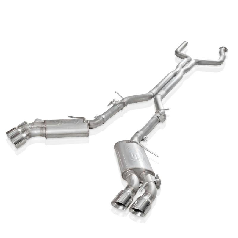 Stainless Works 2016+ Chevy Camaro SS 6.2L 3in Redline Catback w/AFM Valve NPP Valve 4in Quad Tips CA16AVCBR