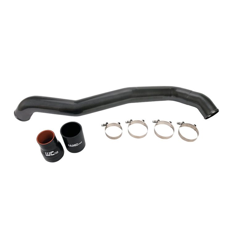 Wehrli 11-16 Chevrolet 6.6L LML Duramax Driver Side 3in Intercooler Pipe - Gloss White - GTR Auto