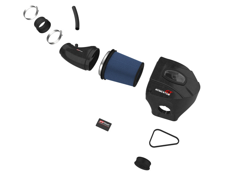 aFe Momentum Black Series Carbon Fiber Pro 5R Air Intake System 11-19 Dodge Charger SRT8 6.4L - GTR Auto