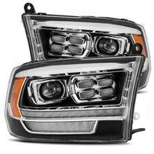 Load image into Gallery viewer, AlphaRex 09-18 Dodge Ram 2500 LUXX LED Proj Headlights Plank Style Black w/Activ Light/DRL - GTR Auto