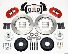 Load image into Gallery viewer, Wilwood Narrow Superlite 6R Front Hub Kit 14.00in Red Large GM 57-70 Drop Spindle - GTR Auto