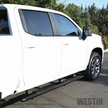 Load image into Gallery viewer, Westin 2019-2026 Chevy Silverado/Sierra 1500 Crew Cab Non LD PRO TRAXX 4 Oval Nerf Step Bars - Black - GTR Auto