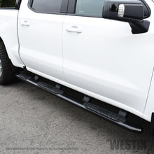 Load image into Gallery viewer, Westin 2019 Chevrolet Silverado/Sierra 1500 CC (5.5ft) PRO TRAXX 5 WTW Oval Nerf Step Bars - Black - GTR Auto