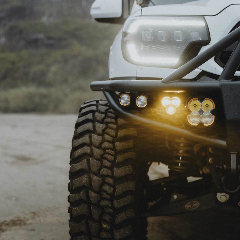 KC HiLiTES FLEX ERA 3 Dual Mode SAE Fog Lights - 2-Light Master Kit for Toyota Aftermarket Bumper - GTR Auto