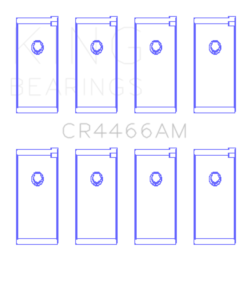 King Engine Bearings Mitsubishi 4G52 Connecting Rod Bearing Set