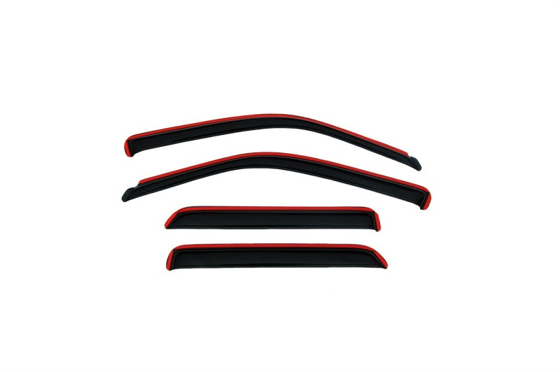 AVS 96-02 Toyota 4Runner Ventvisor In-Channel Front & Rear Window Deflectors 4pc - Smoke - GTR Auto