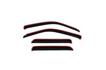Load image into Gallery viewer, AVS 06-10 Hyundai Accent Ventvisor In-Channel Front &amp; Rear Window Deflectors 4pc - Smoke 194422