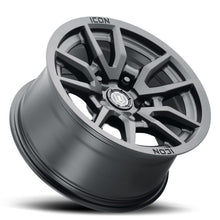 Load image into Gallery viewer, ICON Vector 5 17x8.5 5x150 25mm Offset 5.75in BS 110.1mm Bore Satin Black Wheel - GTR Auto