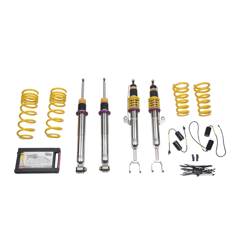 KW Coilover Kit V3 13+ BMW M5 F10 (5L) Sedan (inc EDC Delete Unit) - GTR Auto