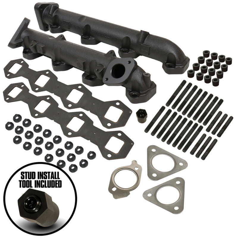 BD Diesel Exhaust Manifold Kit - Ford 2011-2014 F250/F350/F450/F550 6.7L PowerStroke - GTR Auto