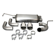 Load image into Gallery viewer, JBA 07-18 Jeep Wrangler JK 3.8L/3.6L 304SS Dual Rear Exit Axle Back Exhaust - GTR Auto