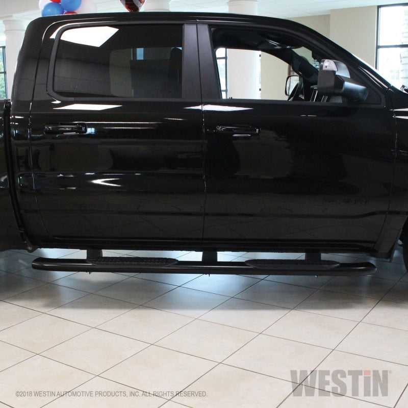 Westin 2019 Ram 1500 Crew Cab (Excl. 2019 Ram 1500 Classic) PRO TRAXX 5 Oval Nerf Step Bars - Black - GTR Auto