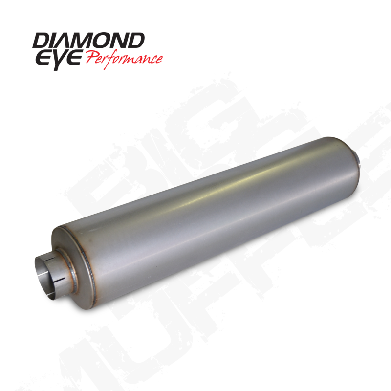 Diamond Eye MFLR BIG DOG QUIET TONE 5inID SGL IN/SGL OUT 10inDIA X 45in BODY 51in LENGTH BAFFLED AL - GTR Auto