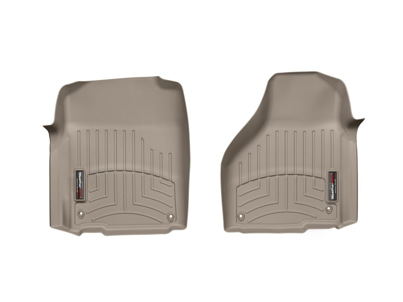 WeatherTech 12-13 Dodge Ram Front FloorLiner - Tan - GTR Auto