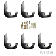 Load image into Gallery viewer, Westin 2014-2018 Chevrolet/GMC Silverado Sierra 1500 Dbl Crew Cab Running Board Mount Kit - Black - GTR Auto