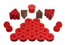 Load image into Gallery viewer, Energy Suspension 55-75 Jeep CJ5/CJ6 Red Hyper-Flex Master Bushing Set - GTR Auto