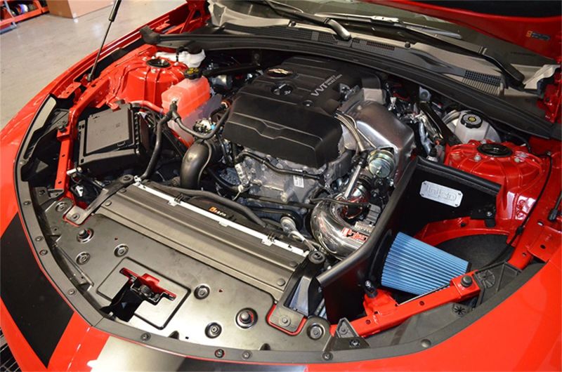 Injen 2016+ Chevy Camaro 2.0L Wrinkle Black Power-Flow Air Intake System - GTR Auto