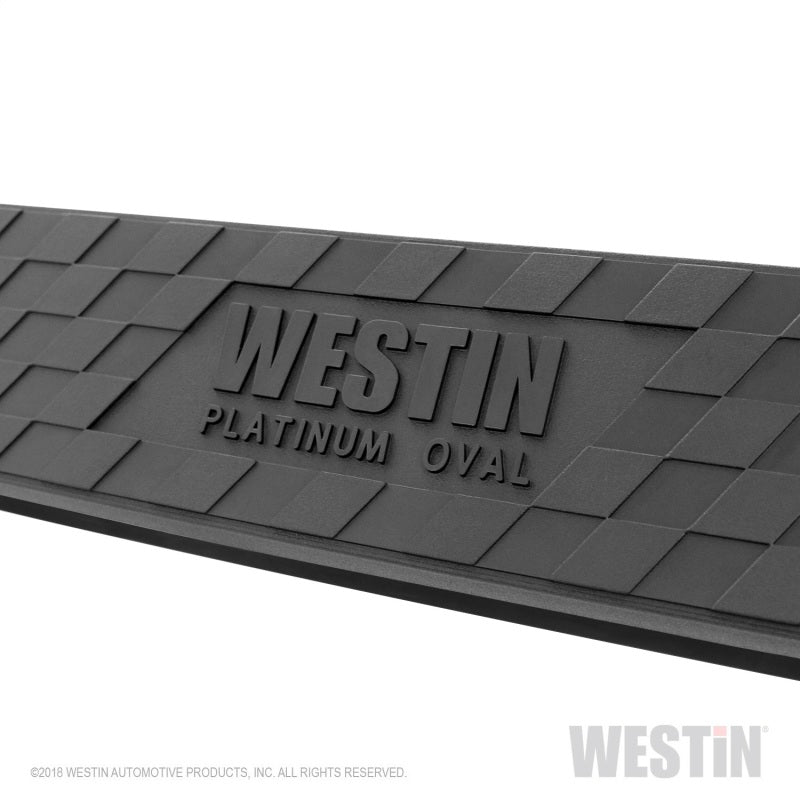 Westin 2019 Chevrolet Silverado/Sierra 1500 Crew Cab Platinum 4 Oval Nerf Step Bars - SS - GTR Auto