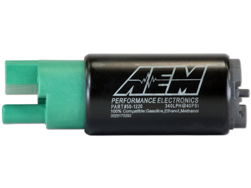 AEM 340LPH 65mm Fuel Pump Kit w/o Mounting Hooks - Ethanol Compatible - GTR Auto