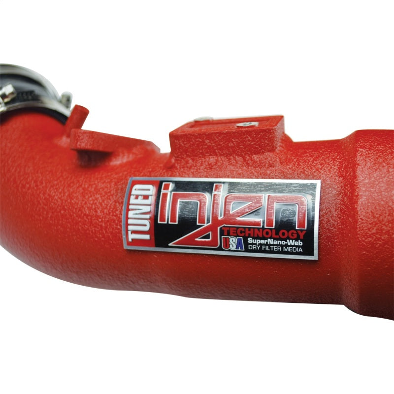 Injen 17-19 Honda Civic Type R 2.0T Wrinkle Red Short Ram Air Intake - GTR Auto