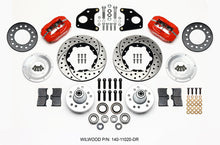 Load image into Gallery viewer, Wilwood Forged Dynalite Front Kit 11.00in Drilled Red 62-72 CDP B &amp; E Body-Drum - GTR Auto