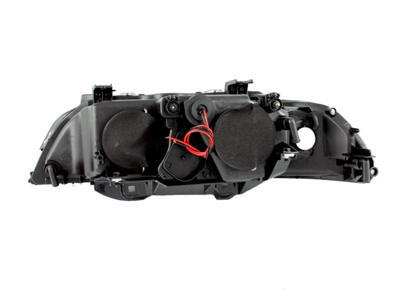 ANZO 1997-2001 BMW 5 Series Projector Headlights w/ Halo Black - GTR Auto