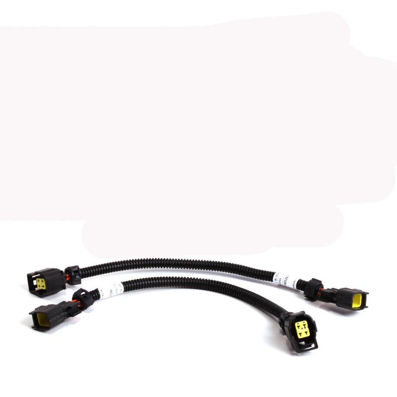BBK 05-20 Dodge 4 Pin Square Style O2 Sensor Wire Harness Extensions 12 (pair) - GTR Auto
