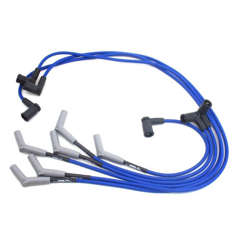 JBA 01-03 Ford 4.2L Ignition Wires - Blue - GTR Auto