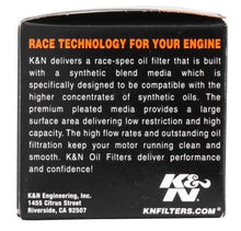 Load image into Gallery viewer, K&amp;N Oil Filter - Powersports