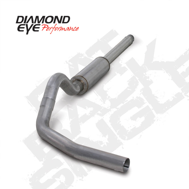 Diamond Eye KIT 4in Catback Single AL: 94-97 FORD 7.3L F250/F350 PWRSTROKE - GTR Auto