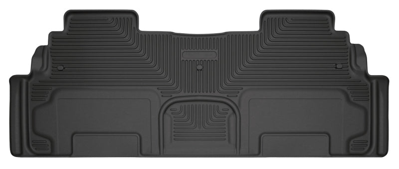 Husky Liners 09-14 Chevy Traverse/07-14 GMC Acadia Weatherbeater Black 2nd Seat Floor Liners - GTR Auto