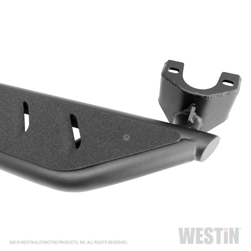 Westin/Snyper 2018+ Jeep Wrangler JL Unlimited 4DR Triple Tube Rock Rail Steps - Textured Black - GTR Auto