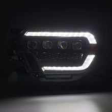 Load image into Gallery viewer, AlphaRex 12-15 Toyota Tacoma NOVA LED Proj Headlights Plank Alpha Blk w/Activ Light/Seq Signal/DRL - GTR Auto