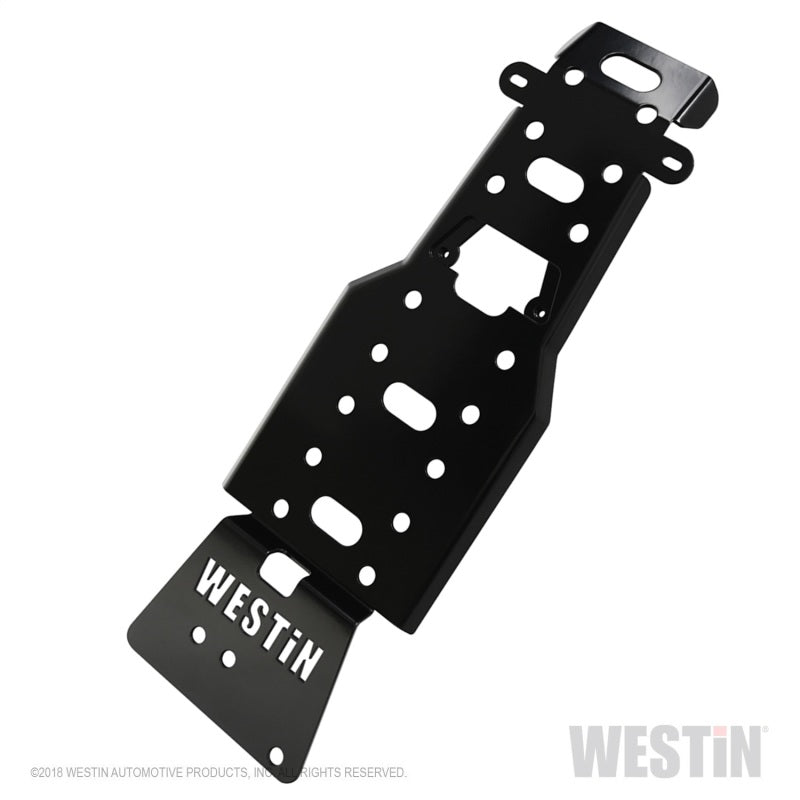Westin/Snyper 07-11 Jeep Wrangler Transmission Pan Skid Plate - Textured Black - GTR Auto