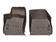 Load image into Gallery viewer, WeatherTech 2017+ Lincoln Continental Front FloorLiners - Cocoa