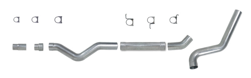 Diamond Eye KIT 5in Catback MFLR RPLCMENT PIPE Single AL: 2006-2007.5 CHEVY 6.6L 2500/3500 - GTR Auto