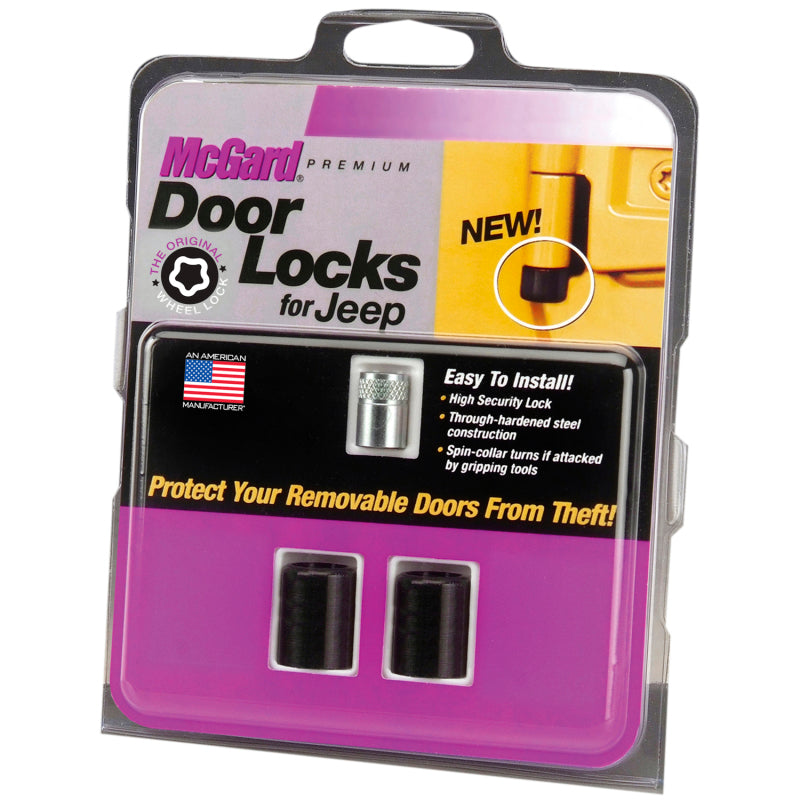 McGard 97-06 Jeep Wrangler TJ / Unlimited LJ 2-Door Lock Set - (2 Locks) - GTR Auto