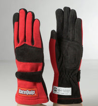 Load image into Gallery viewer, RaceQuip Red 2-Layer SFI-5 Glove - Large - GTR Auto