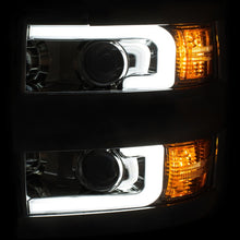 Load image into Gallery viewer, ANZO Projector Headlights 15-17 Chevrolet Silverado 2500HD / 3500HD Chrome w/ Chrome Rim - GTR Auto