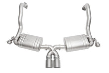 Load image into Gallery viewer, SOUL 13-16 Porsche 981 Cayman / Boxster Valved Exhaust - Straight Cut Brushed Finish Tips