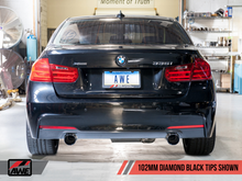 Load image into Gallery viewer, AWE Tuning BMW F3X 335i/435i Touring Edition Axle-Back Exhaust - Diamond Black Tips (102mm) - GTR Auto