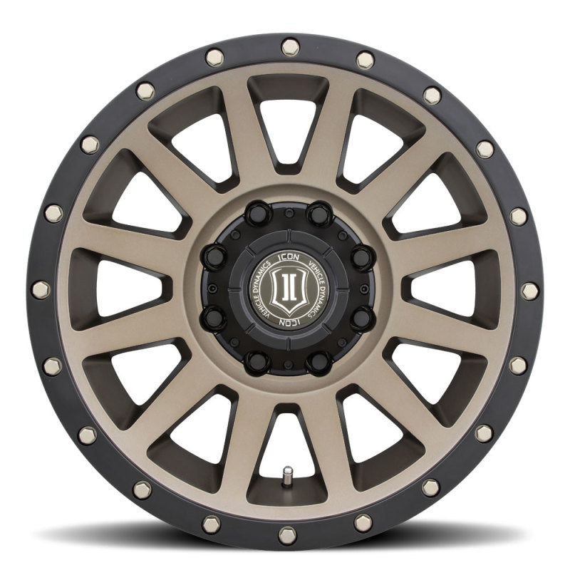 Icon Alloys Compression HD Bronze - 18x9/8x170/6mm/5.25in - GTR Auto