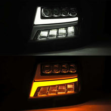 Load image into Gallery viewer, AlphaRex 07-13 Chevy Avalanche NOVA LED Proj Headlights Plank Style Design Chrome w/Activ Light/DRL - GTR Auto