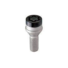 Load image into Gallery viewer, McGard Wheel Lock Bolt Set - 4pk. (Cone Seat) M12X1.25 / 17mm Hex / 22.0mm Shank Length - Black - GTR Auto