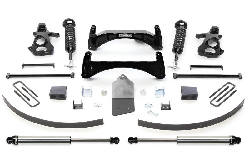 Fabtech 07-13 GM C1500 P/U w/o Autoride 2WD 6in Perf Sys w/Dlss 2.5 C/Os & Rr Dlss - GTR Auto