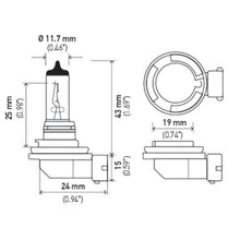 Load image into Gallery viewer, Hella Bulb H11 12V 55W PGJ19-2 T4 LONG LIFE - GTR Auto