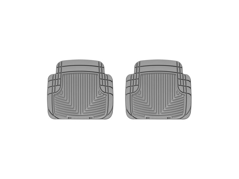 WeatherTech 99 BMW M3 Convertible Rear Rubber Mats - Grey - GTR Auto