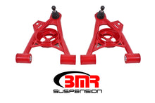 Load image into Gallery viewer, BMR 94-04 Ford Mustang Non-Adj. A-Arms Lower (Poly) w/ Spring Pocket - Red - GTR Auto