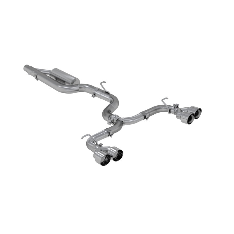 MBRP 15-19 VW Golf R 3in Cat Back Single Exit Exhaust Pro Series w/ Valve Delete - T304 - GTR Auto